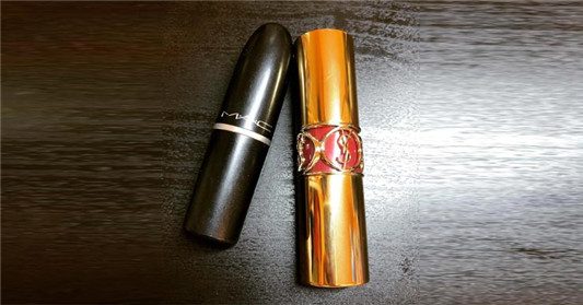 YSL 76 VS MAC Spice it up对比试色分享