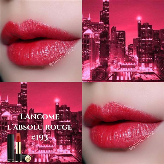 LANCOME兰蔻菁纯柔润唇膏#193色号试色分享 彩妆 柔润 唇膏 兰蔻 第2张 LANCOME兰蔻菁纯柔润唇膏#193色号试色分享 彩妆 柔润 唇膏 兰蔻 第2张