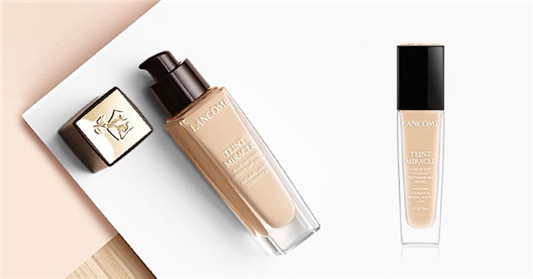 LANCOME兰蔻全新TEINT MIRACLE奇迹薄纱粉底液，18小时超保湿透出水光肌