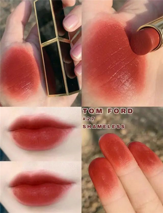 TF网红色口红，15比16好看，80经典显白，最后一款黄皮也能驾驭  也能 口红 第3张