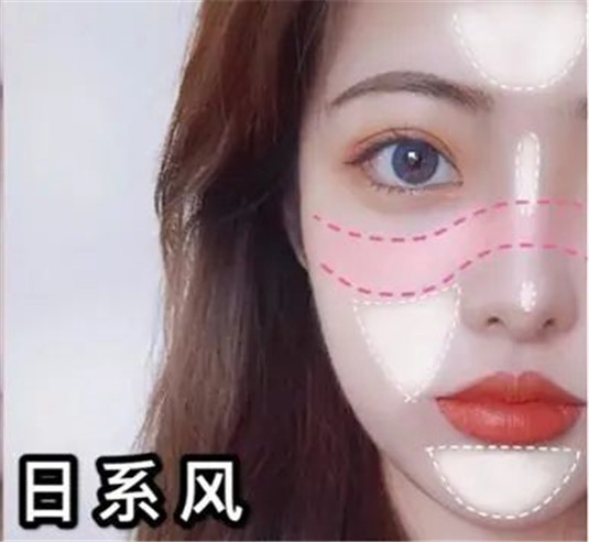 五官扁平不够精致，腮红高光来拯救，告别平庸大饼脸