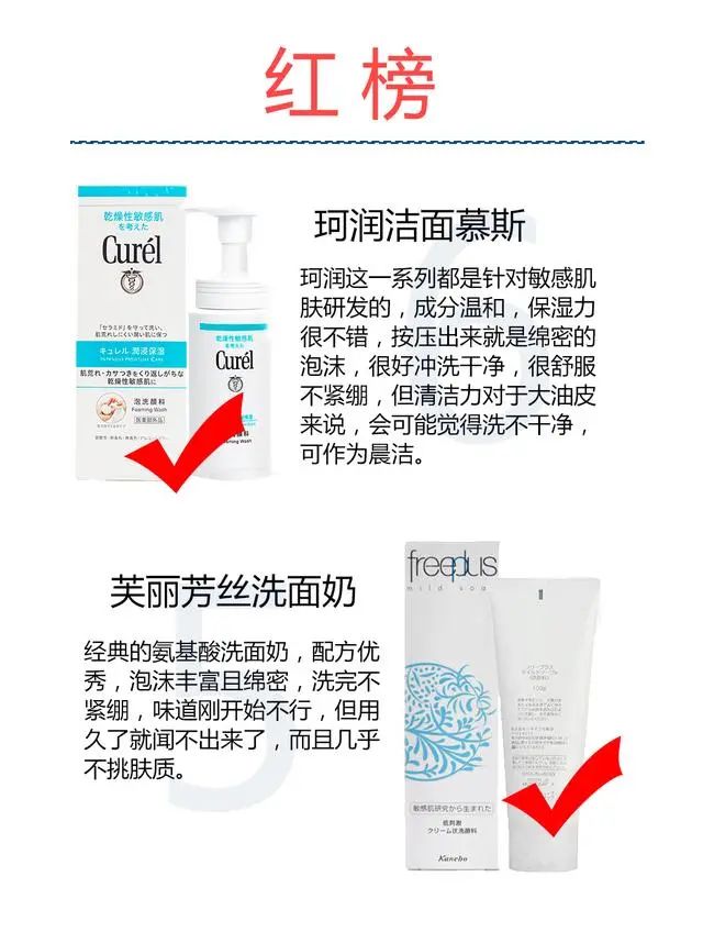 新鲜出炉 12款网红洗面奶红黑榜大盘点，看看都有哪些  大盘点 出炉 第2张