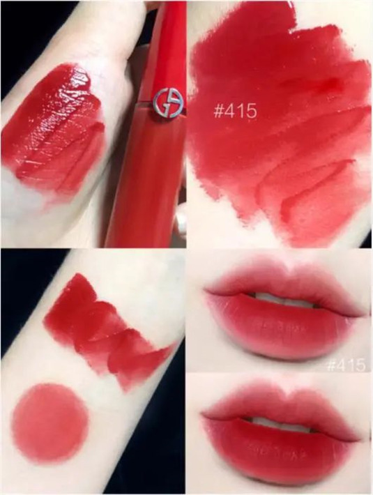 李佳琪OMG的A姓口红我真的爱了，阿玛尼超火的色号，快来安排上  颜色 感觉 这只 第5张