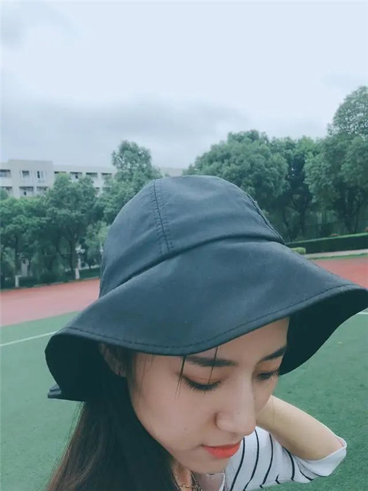 这款帽子随手一拍就是ins风大片，拯救你重回时尚界  渔夫帽 遮阳 脸型 第4张