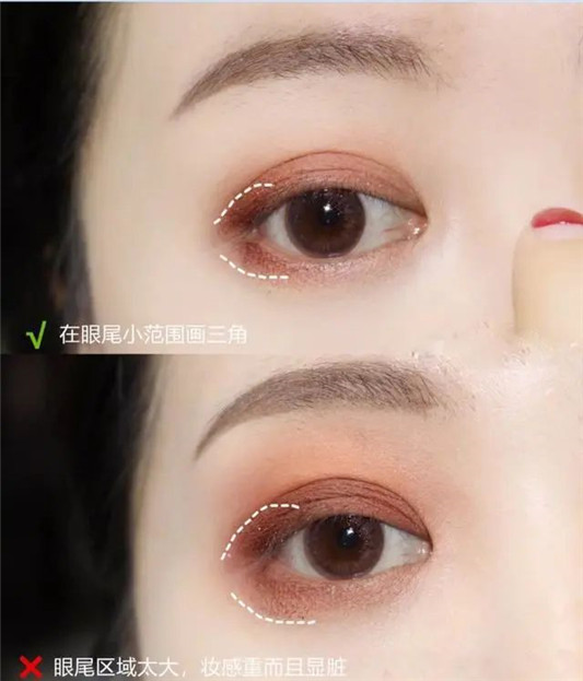 保姆级的眼影教程,新手小白完全适用,日常好看又百搭 眼妆 眼影 双眼皮 第3张 保姆级的眼影教程,新手小白完全适用,日常好看又百搭 眼妆 眼影 双眼皮 第3张