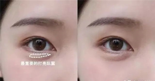超自然卧蚕教学，眼睛一秒放大，想要桥本环奈电眼不是梦  眼睑 下至 阴影 第7张