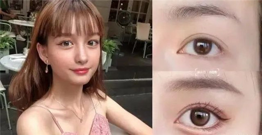 超自然卧蚕教学，眼睛一秒放大，想要桥本环奈电眼不是梦  眼睑 下至 阴影 第9张
