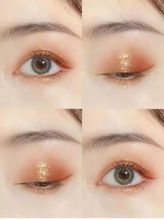 再懒的女人过年都要化妆，最适合新春的3款眼妆，让你赚够回头率  的是 妆容 选用 第4张