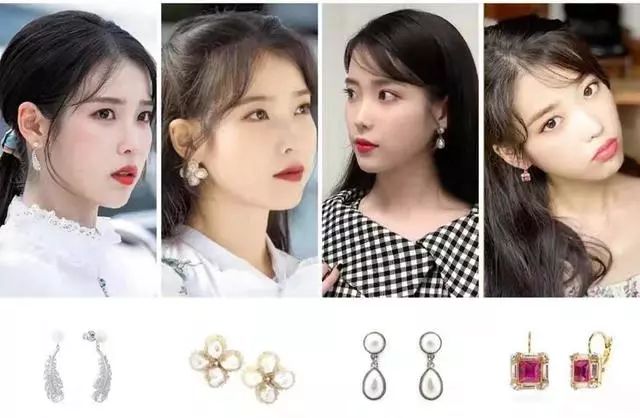 2020年必盘的耳环，女明星都种草了，出街抢眼还带着光  耳环 搭配 甜美 第2张