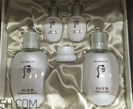 whoo后各个系列适合什么肤质，whoo后适合多大年龄用  whoo 护肤品 whoo后 第3张