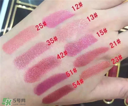 whoo后口红色号 whoo后口红试色  whoo 口红 whoo后 第2张