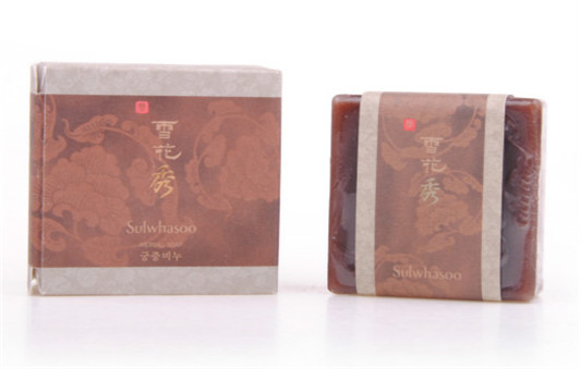 雪花秀宫中蜜皂 去黄祛痘拥有好肌肤  雪花秀 护肤品 洁面 whoo后 第3张