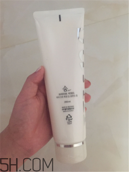 sum37泡沫洁面膏使用心得，产品评测