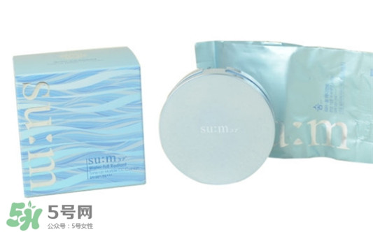 sum苏秘37呼吸防晒凉爽气垫CC霜怎么样，怎么用，多少钱  sum37 气垫cc 呼吸37度 第2张