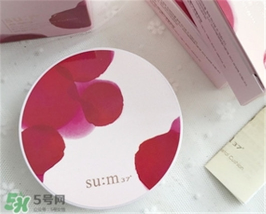 sum37苏秘花瓣**气垫色号，sum37呼吸**花瓣气垫试色  sum37 气垫 呼吸37度 第1张