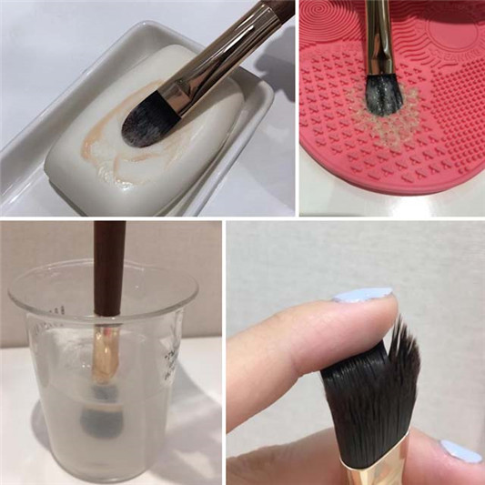化妆刷怎么清洗,超详细的图文教程来啦 刷具 化妆刷 化妆小技巧 化妆技巧 第4张 化妆刷怎么清洗,超详细的图文教程来啦 刷具 化妆刷 化妆小技巧 化妆技巧 第4张