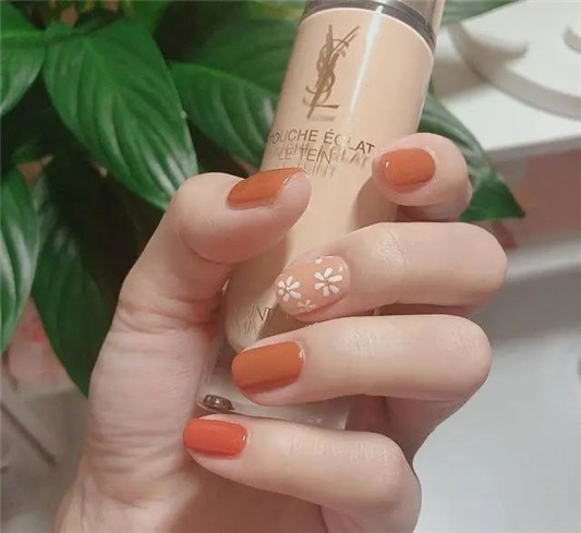美甲盘点，粉色少女，绿色清新，蓝色神秘  美甲 第10张