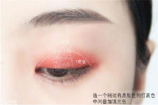 兰芝双色眼影怎么用，双色眼影的画法步骤图  双色眼影 兰芝 呼吸37度 第9张