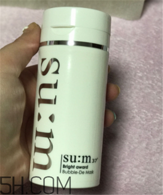 SUM37气泡面膜能卸妆吗，功能是什么  SUM37 面膜 呼吸37度 第2张