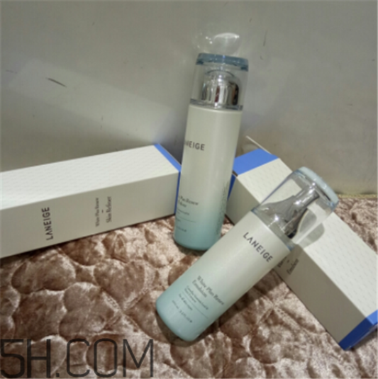 兰芝臻白净透水乳套装使用心得，产品评测  兰芝 呼吸37度 第4张