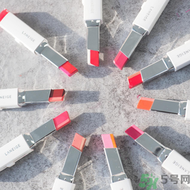 兰芝双色口红哪个颜色好看，兰芝双色口红怎么涂  兰芝 口红 唇膏 呼吸37度 第8张