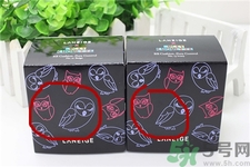 兰芝猫头鹰气垫真假，兰芝猫头鹰气垫真假对比图