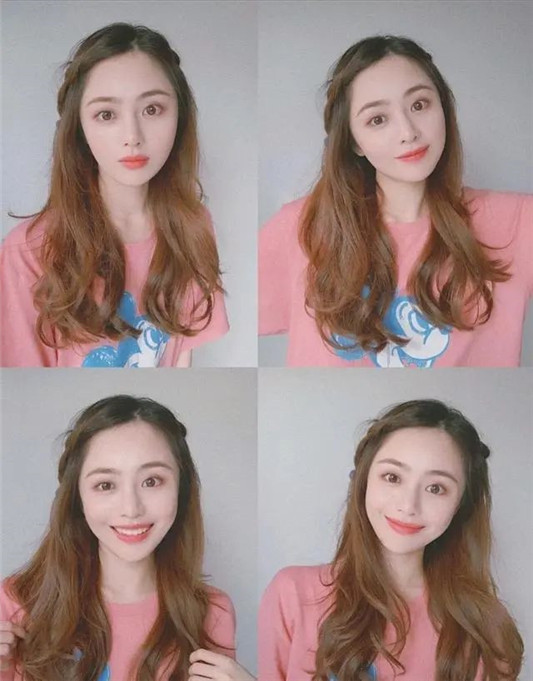 超火的仙气发型分享，甜美可爱，校园女神说的就是你啦  发带 编发 马尾 第9张