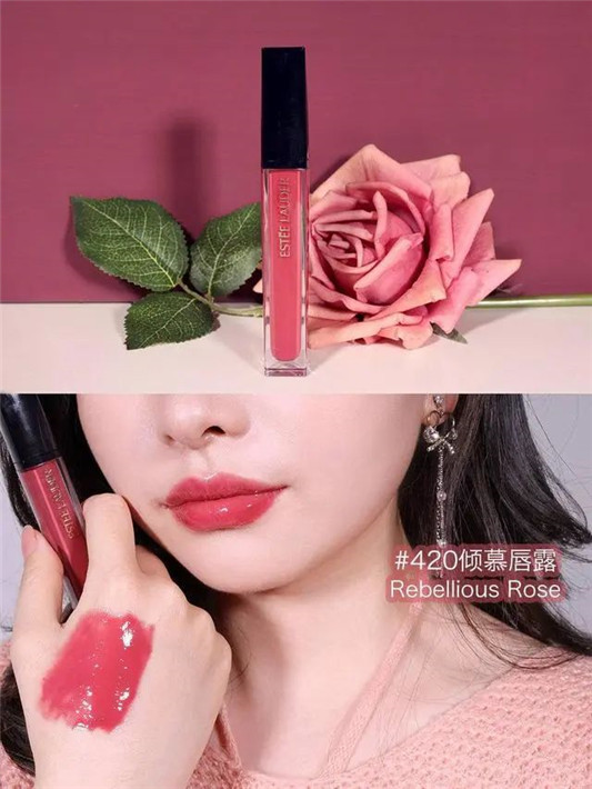 夏天温柔色系的口红测评，兰蔻水润显色，香奈儿素颜涂也好看  口红 这款 小仙女 第6张