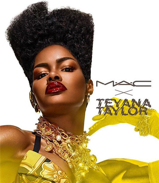 MAC × Teyana Taylor 联名彩妆