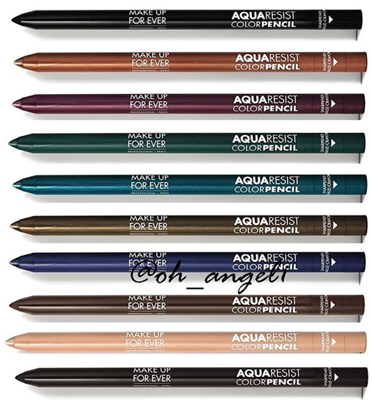 Make Up For Ever Aqua Resist 彩色眼线笔  彩色 新品 第3张