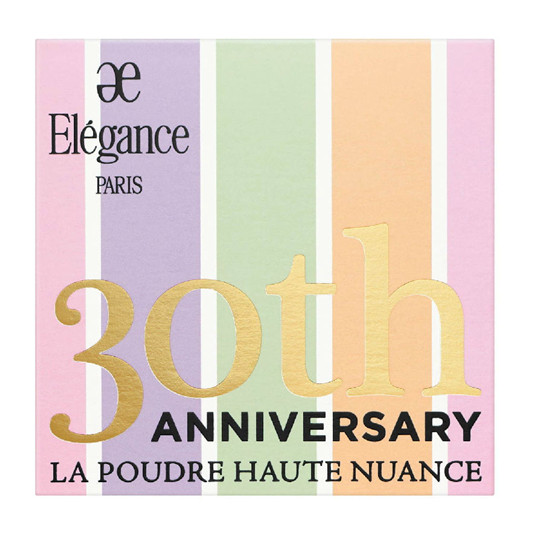 Elégance 极致欢颜蜜粉饼 30周年水晶限定版
