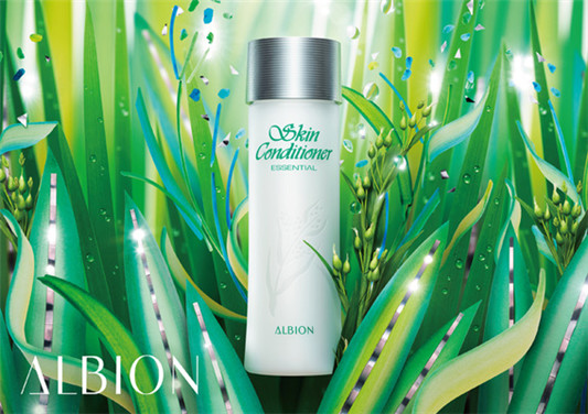 ALBION奥尔滨健康化妆水7月1日盛大展开「绿色奇迹成就美肌」主题