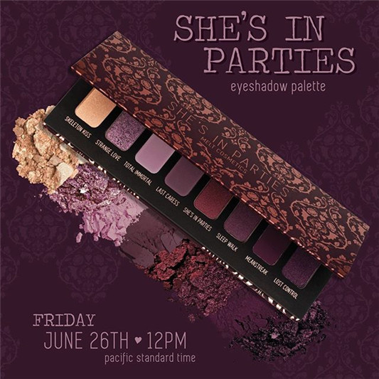 Melt Cosmetics She's in Parties 眼影盘