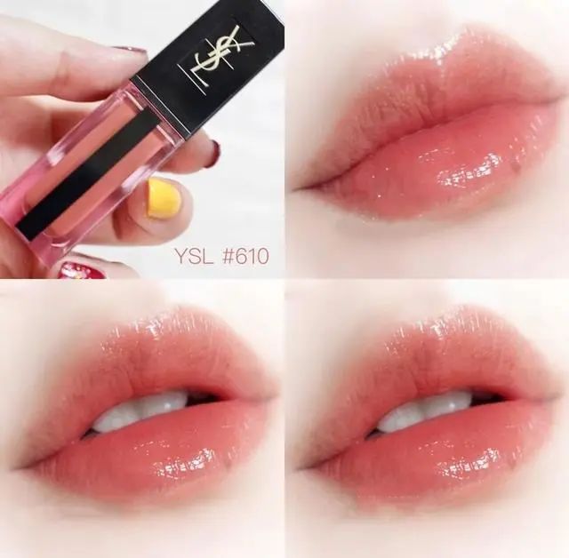 YSL不会出错口红色「复古红气场奶茶色温柔烂番茄更百搭」  口红 YSL 番茄 第14张
