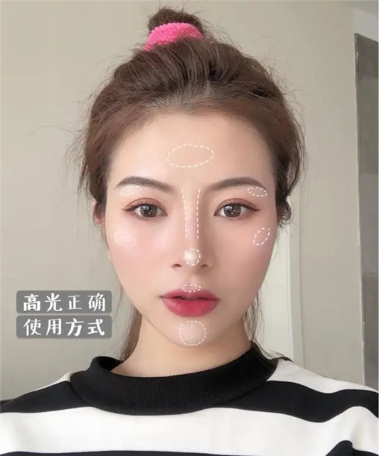 关晓彤涂全身高光，效果很惊艳  2020 高光 女生 第2张