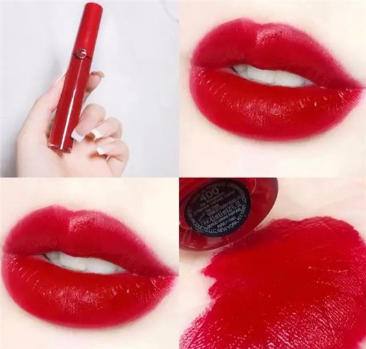 阿玛尼「青你色」唇釉强势来袭，鞠婧祎全身上阵试色  2020 颜色 阿玛尼 第6张