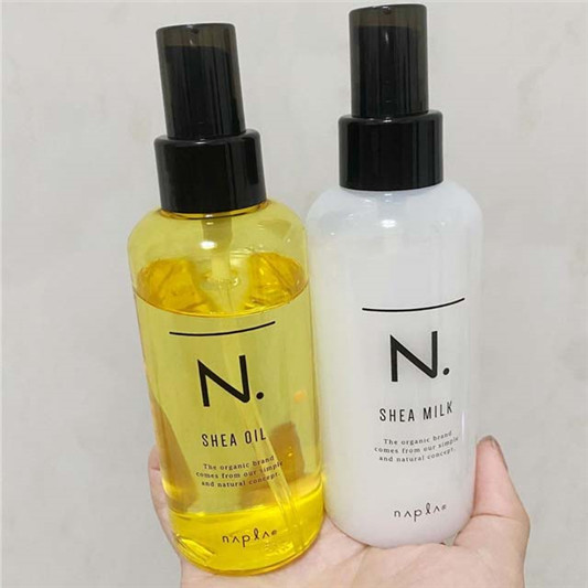 日本napla娜普菈黄色白色两款发油使用心得分享