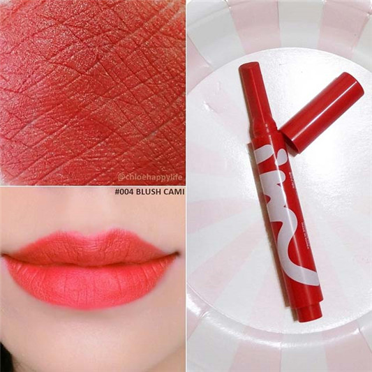 I'M MEME 我爱薄雾甜心按压唇釉10色号全试色，平价雾面超赞推荐  2020 色系 颜色 第5张