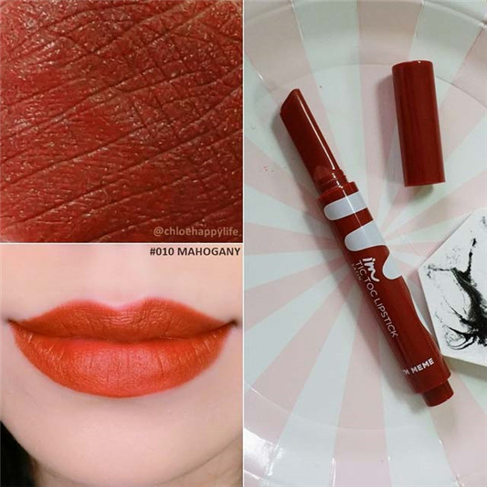 I'M MEME 我爱薄雾甜心按压唇釉10色号全试色，平价雾面超赞推荐  2020 色系 颜色 第11张