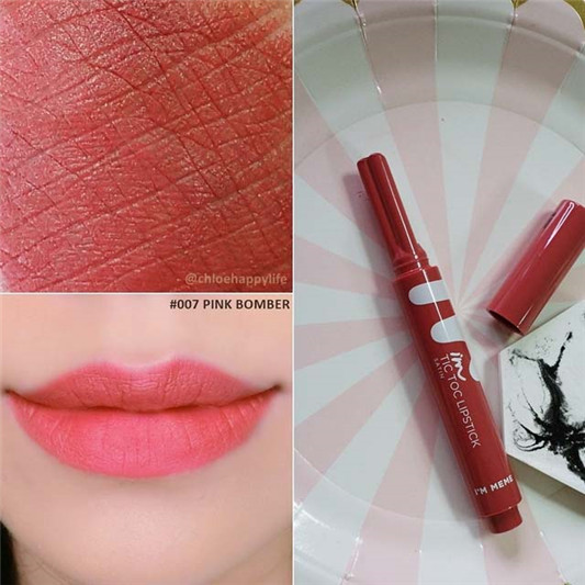 I'M MEME 丝绒唇釉10色号全试色,心型唇釉显色持久 2020 试色 唇膏 第8张 I'M MEME 丝绒唇釉10色号全试色,心型唇釉显色持久 2020 试色 唇膏 第8张