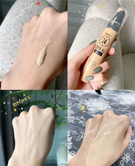 百元内好用的5款粉底液合集「轻薄水润不脱妆 平价也不输大牌」  粉底液 平价 种草 第6张