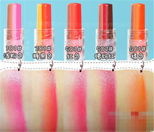 vdl三色渐变口红怎么缩回去，试色分析  vdl 渐变口红 彩妆 第3张