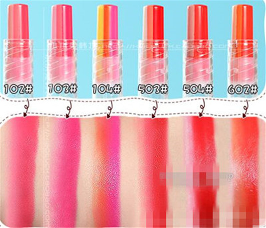 vdl三色渐变口红怎么缩回去，试色分析  vdl 渐变口红 彩妆 第4张