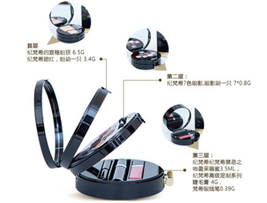 纪梵希三层彩妆盒好吗，多少钱  彩妆盒 纪梵希 彩妆 第2张