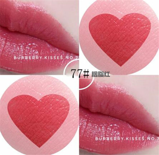 巴宝莉口红哪个国家的品牌 最热色号试色  巴宝莉 口红 彩妆 第4张