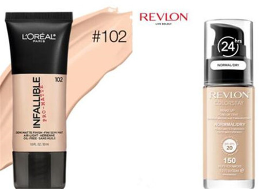 欧莱雅和露华浓粉底液哪个好用 这四点对比可以看出