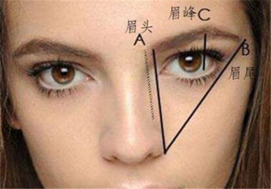 标准眉型画法三点画法教程步骤是怎么样的  标准眉型 画法 步骤 彩妆 第6张