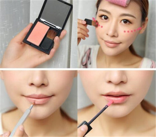 如何画出小清新的妆容 两种画法教程详解  妆容 小清新 画法 教程 彩妆 第5张