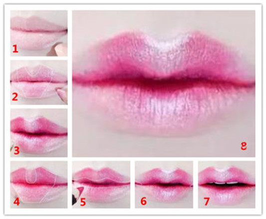 2018年最火3款唇妆画法赶紧get√  唇妆 画法 2018 彩妆 第4张