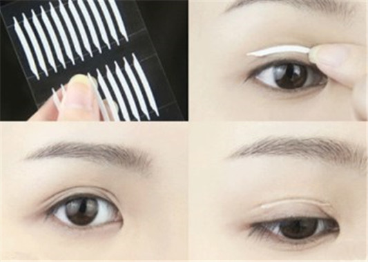 双眼皮贴老是翻出来怎么办 怎么贴好双眼皮贴  双眼皮 外翻 怎么办 彩妆 第2张